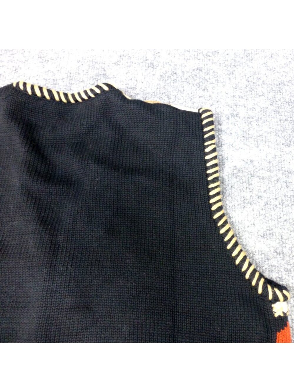 VTG Christina Hope Mixed Animal Print Knit Vest Petite 90s Grannycore Novelty NW - Picture 14 of 14